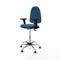 Piqueras y Crespo B2D05RT - Bureaustoel - Hoogteverstelbaar met armleuning - Licht Blauw