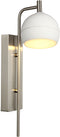 V-TAC VT-89021 - Wandlamp - 10W 1200 Lumen 3000K - Wit + Geborsteld Nikkel