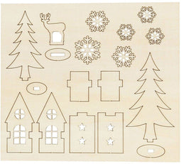 Maak en Versier je Kerst Decoratie Huis