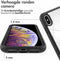 iMoshion Hoesje Geschikt voor iPhone Xs / X Hoesje - iMoshion 360° Full Protective Case - Zwart / Transparant