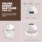 Vulpes Goods® BabyCare - Elektrische Draadloze Borstkolf PRO V2 - Handsfree APP bediening - BPA-Vrij - Kleur Premium White & Rosé Gold