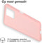 iMoshion Hoesje Geschikt voor Xiaomi Redmi Note 12 / Poco X5 5G Hoesje Siliconen - iMoshion Color Backcover - roze