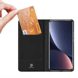 Telefoon hoesje geschikt voor Xiaomi 13 Pro - Dux Ducis Skin Pro Book case - Zwart