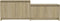 vidaXL - Tv-meubel - 146,5x35x50 - cm - bewerkt - hout - sonoma - eikenkleurig