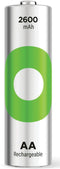 GP GPRCK260AA129C4 - Oplaadbare NiMH AA-batterij 2600 mAh - Duurzaam en voorgeladen (4 stuks)