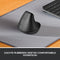 Logitech Lift - Ergonomische muis - Draadloos - Linkshandig - Grafiet