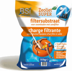 BSI - Filtersubstraat zeoliet super - Zwembad - Spa - Fijne filtratie voor helder water - 10 kg