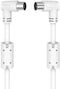 Hama 00205059 - Coax Kabel - 1 m - Wit