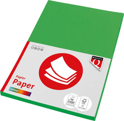 Kopieerpapier quantore col-100 a4 120gr grasgroen | 10 stuks