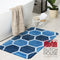 Dutch House Bidetmat Rennes - Bidetmat 60x60cm - Blauw - Antislip - Badmatten - Anti Slip Douchemat - Badkamer Mat - Snel Absorberend - Snel Drogende Badmat - Bidetmat - WC mat - Toiletmat voor hangend toilet