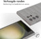 imoshion Hoesje - Geschikt voor Samsung Galaxy S24 Ultra - EasyGrip Backcover - Grijs
