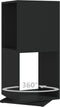 vidaXL - Draaikast - 34,5x34,5x75,5 - cm - spaanplaat - zwart