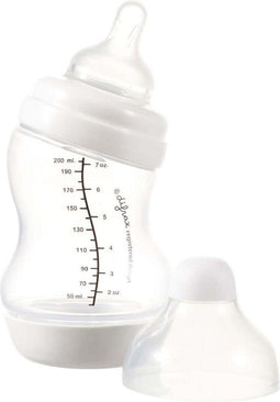 Difrax S-babyfles Wide - 200 ml - Anti-colic - Wit