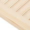 vidaXL - Kastdeur - met - lamellen - 61,5x29,5 - cm - massief - grenenhout