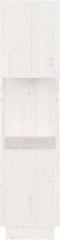 vidaXL - Boekenkast/kamerscherm - 51x25x101 - cm - massief - grenenhout - wit