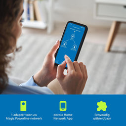 devolo Magic 2 WiFi next - Powerline-adapter - Gigabit-internet - Mesh-WiFi