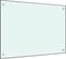 vidaXL - Spatscherm - keuken - 70x50 - cm - gehard - glas - wit