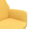 vidaXL Relaxstoel stof taupe