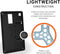 Samsung Galaxy Tab A7 Lite Hoes - UAG - Scout Serie - TPU Backcover - Zwart - Hoes Geschikt Voor Samsung Galaxy Tab A7 Lite