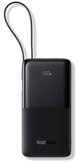 Baseus Bipow 2 - Powerbank 10000mAh - PD 20W Supersnel Opladen - Zwart