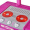 vidaXL Kinderspeelkeuken met licht- en geluidseffecten roze