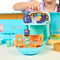 BLUEY - 3 in 1 Transformerend Vliegtuig Speelset - 15 accessoires - Meer dan 25 geluiden