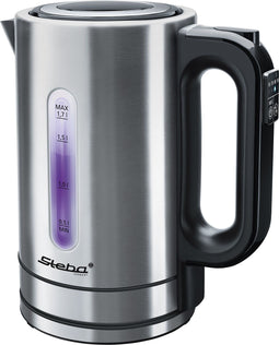 Steba WK 21 - Waterkoker - Instelbare temperatuur 50-100°C - RVS