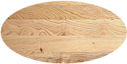 vidaXL - Tafelblad - 120x60x2 - cm - ovaal - massief - eikenhout
