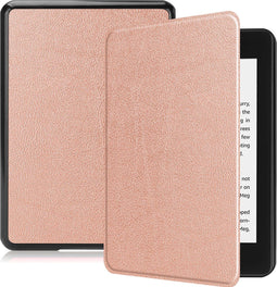 imoshion E-reader Hoesje - Geschikt voor Amazon Kindle Paperwhite 4 - Slim Hard Case Sleepcover Bookcase - Rosé Goud