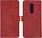 iMoshion Hoesje Geschikt voor OnePlus 8 Hoesje Met Pasjeshouder - iMoshion Luxe Bookcase - Rood