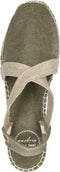 Toni Pons Verdi-V - Dames Espadrilles - Handgemaakt - Groen - Maat 36