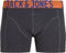 JACK&JONES ADDITIONALS JACCRAZY - Boxershorts 3-pack - Zwart Donkergrijs Helder Blauw (3-pack)