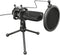 Trust GXT 232 Mantis - USB-microfoon - Schokdemping en popfilter - Zwart