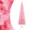 vidaXL - Kerstboom - smal - 120 - cm - roze