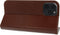 Valenta iPhone 12 Pro Max - Book Case - Handgemaakt - Bruin