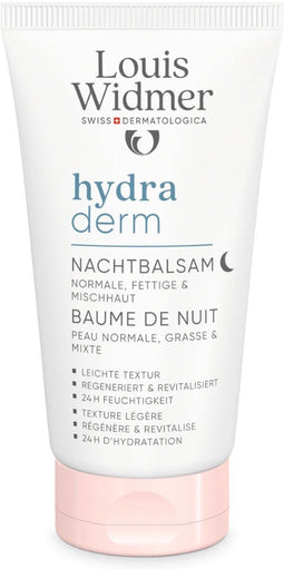 Widmer Hydraderm - Nachtbalsem - Hydrateert en herstelt - 50 ml