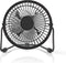 Nedis FNDK1BK10 - Miniventilator - USB-aansluiting - Zwart