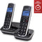 Fysic FX-6020 - Big Button Dect telefoon - 2 handsets - Zwart