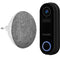 Hombli Smart Doorbell 2 - Slimme Deurbel met Chime 2 - Draadloos en Bedraad - Zwart (2 stuks)