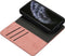 iMoshion Hoesje Geschikt voor iPhone 12 Mini Hoesje Met Pasjeshouder - iMoshion Uitneembare 2-in-1 Luxe Bookcase - Roze