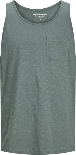 JACK&JONES JORTAMPA SLUB TANK TOP Heren Singlet - Maat L