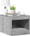 vidaXL - Kattenbakkast - 47x59x42 - cm - bewerkt - hout - grijs - sonoma - eikenkleur
