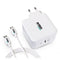 Urban Factory GSC10UF - Wandlader USB-C 100W - Wit