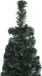 vidaXL - Kunstkerstboom - met - standaard - smal - 210 - cm - glasvezel