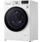 LG F4WV708S0E - Wasmachine - 8 kg - TurboWash™ 39 - AI DD™ - Stoom - Wit