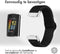 imoshion Elastisch nylon bandje - Geschikt voor Fitbit Charge 6, Charge 5 - Zwart - One Size