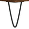 vidaXL - Tv-meubel - 150x36x30 - cm - bewerkt - hout - bruin - eikenkleur