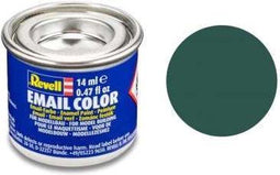 Revell #48 Sea Green - Matt - RAL6028 - Enamel - 14ml Verf potje