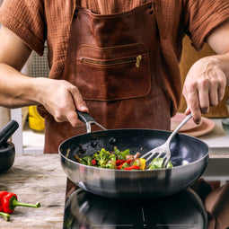 BK Intelligence - Wok 28 cm - PFAS-vrij keramisch - zwart/zilver