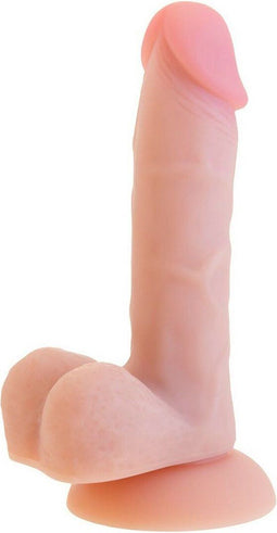 Realistische Dildo S Pleasures Beige Siliconen (14,9 cm)